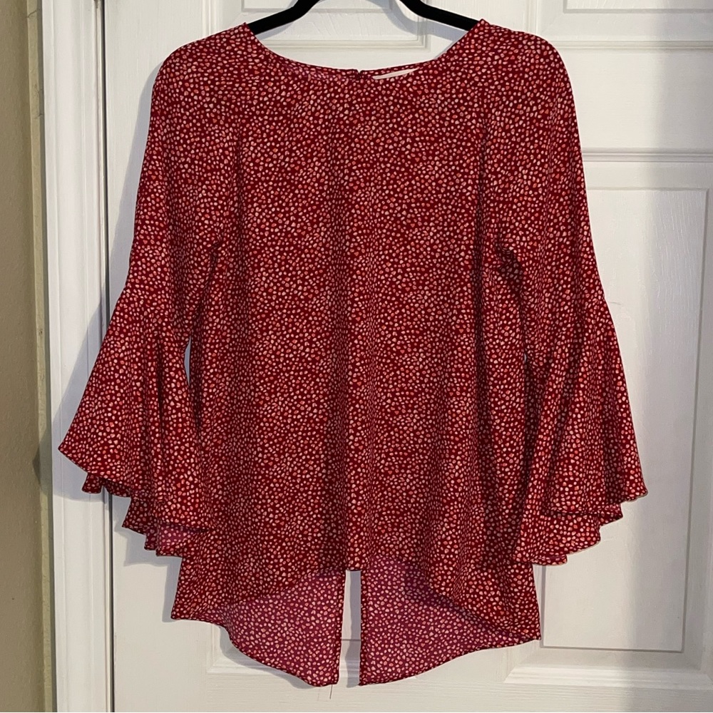 Lauren Conrad Bell Sleeve Blouse